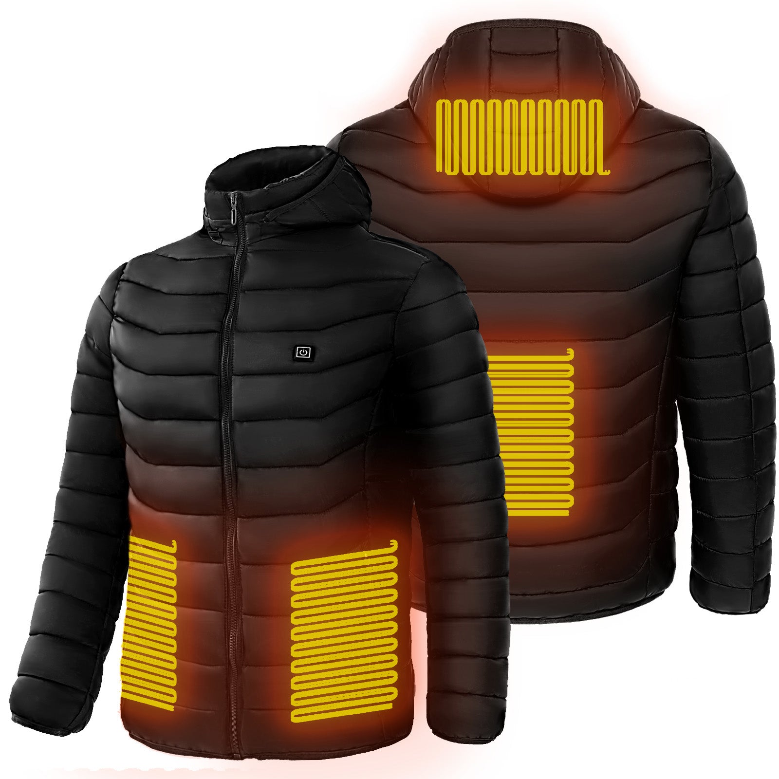 Verwarmde Puffer 2.0-jas met elektrische verwarming