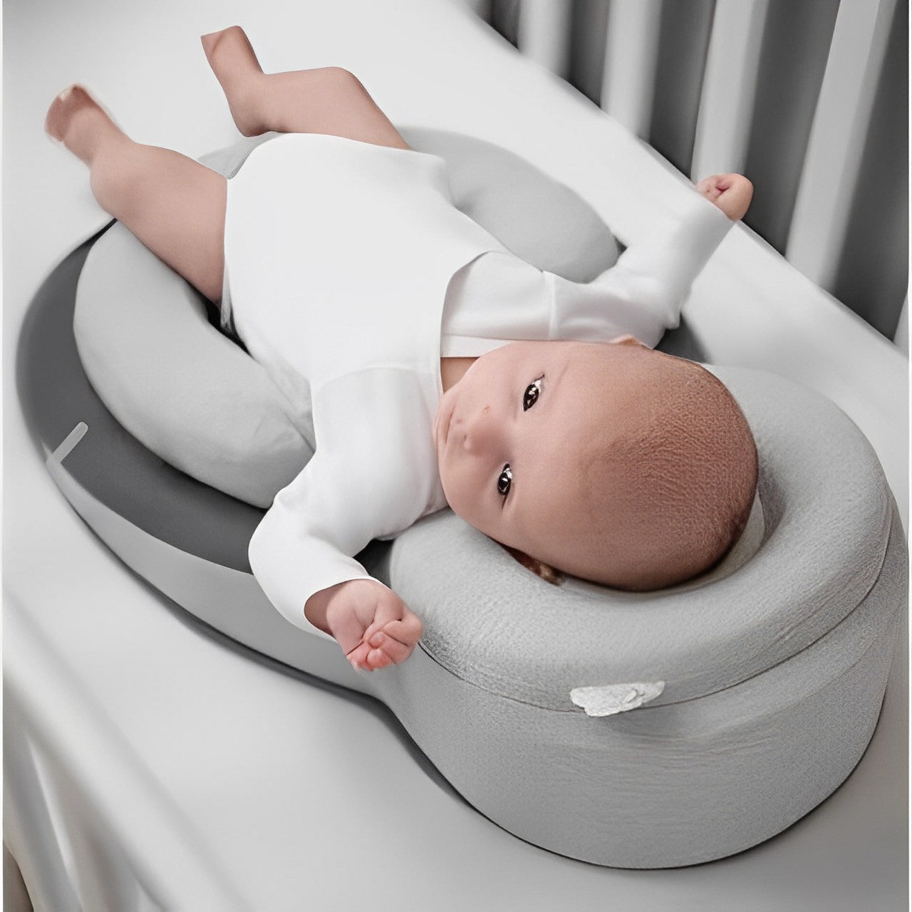 Anti-reflux verhoogde babyligstoel - Babymoov