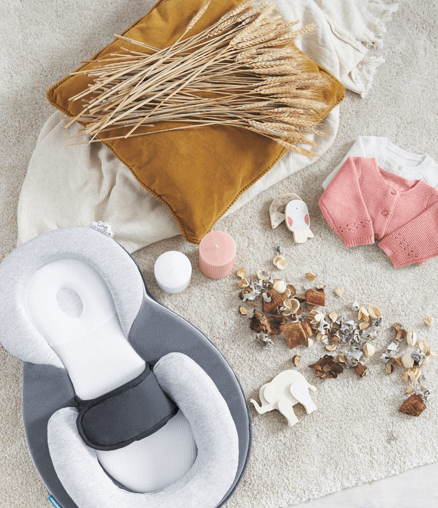 Pediatrician-Approved Baby Lounger – Stops Reflux & Colic Instantly (100% Safe & Machine Washable)