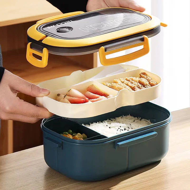 1200ML 2-Layer Bento Lunch Box