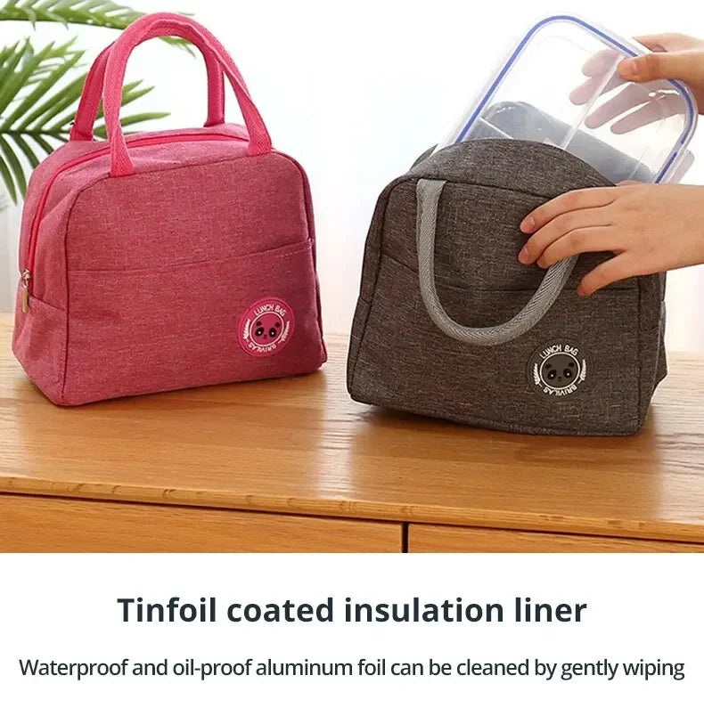 Insulated Lunch Bag – Portable Bento Meal Pack