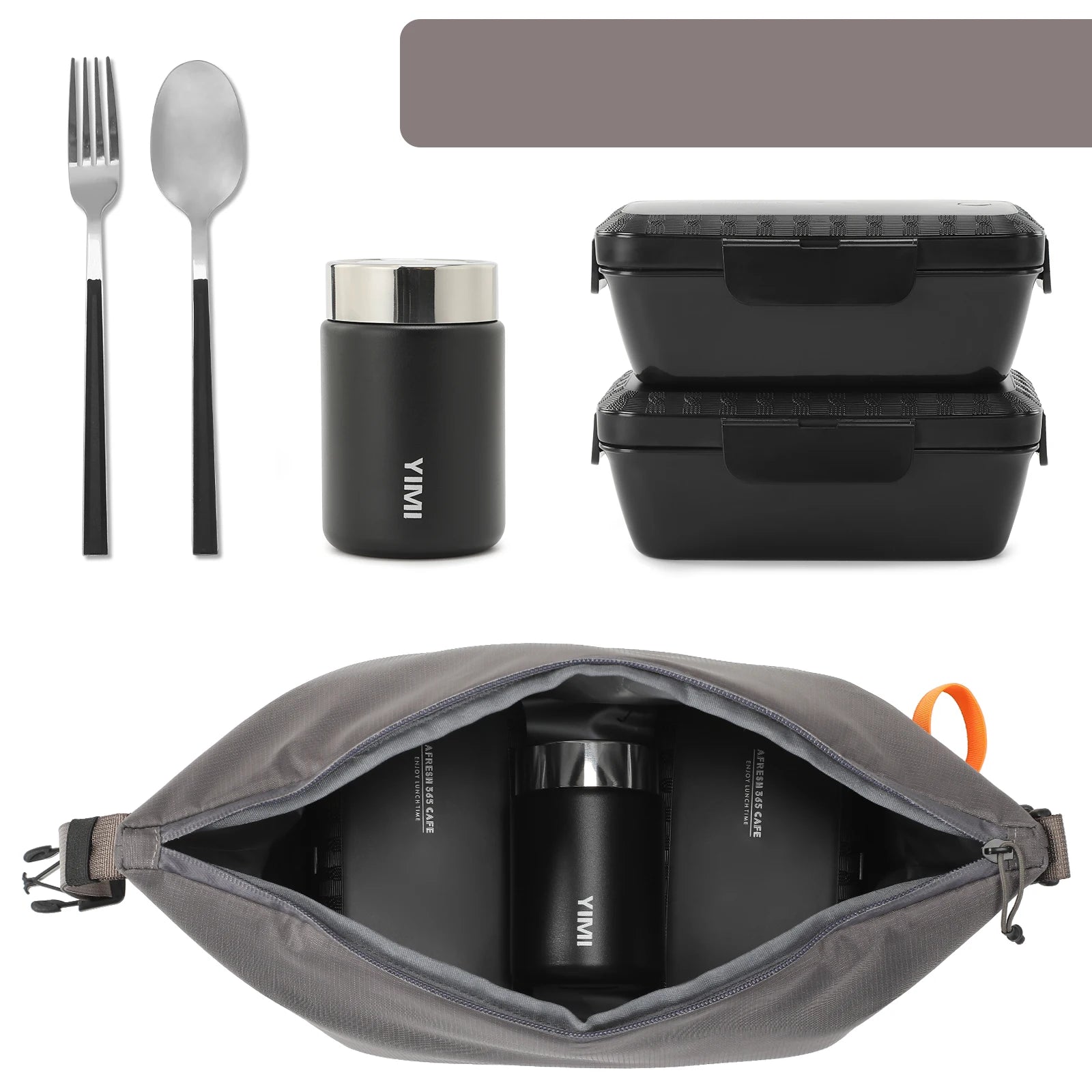 Insulated Lunch Bag – Portable Bento Meal Pack