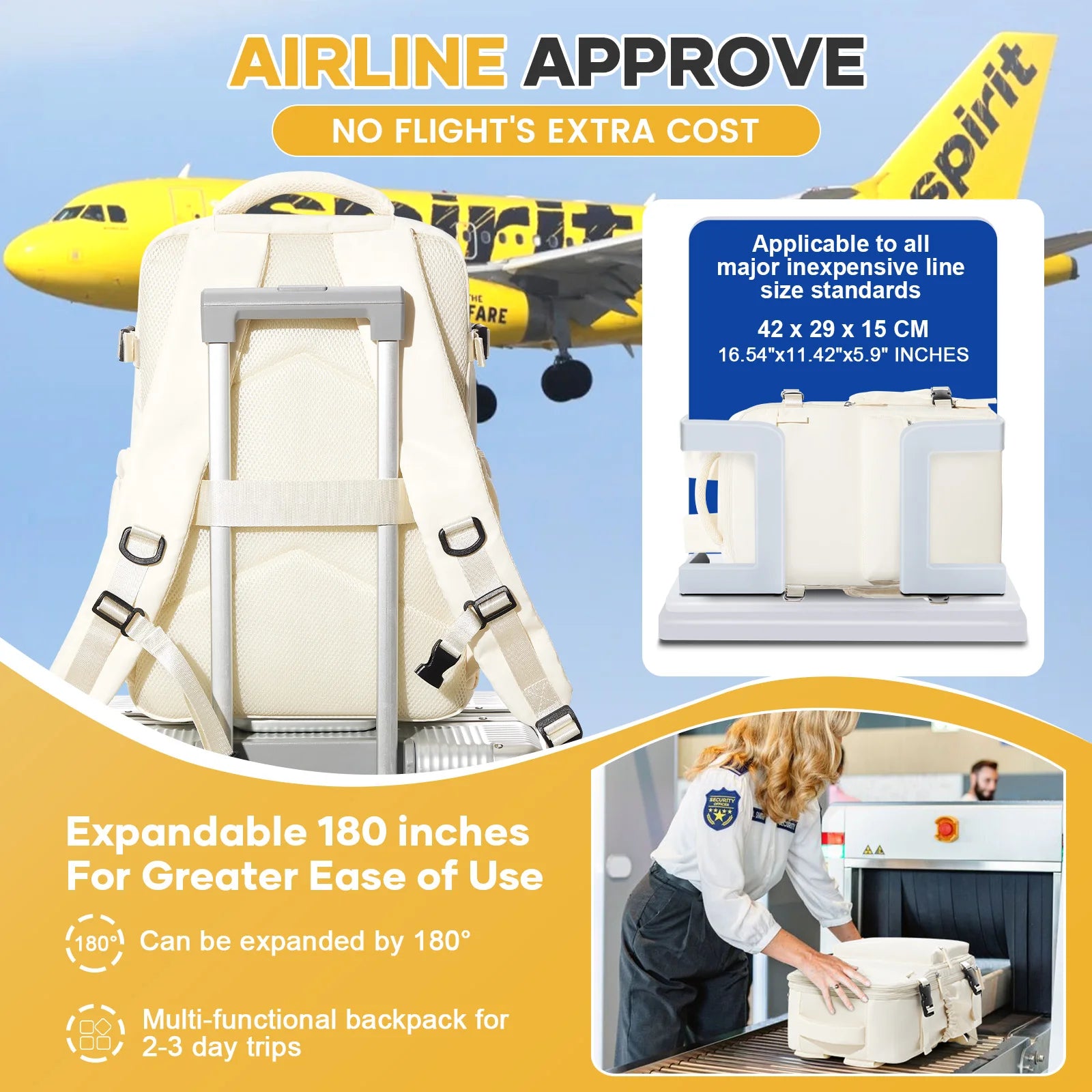 Vacuum compression Backpack
