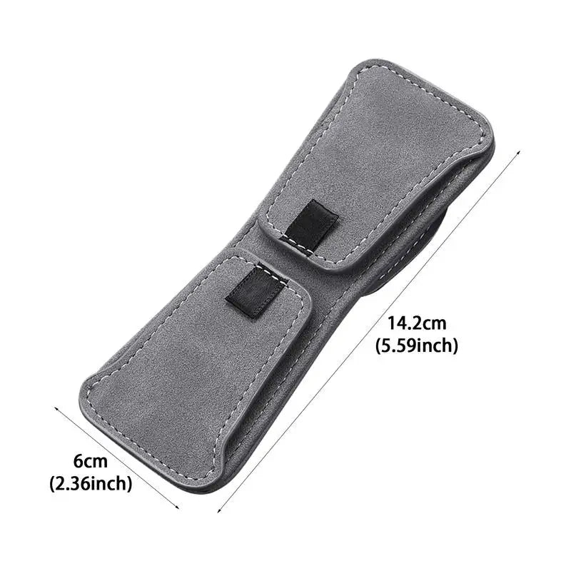 Visor Sunglasses Holder Clip Eyeglass Holder For Car Auto Interior Accessories Multifunctional Magnetic Double Clip Glasses