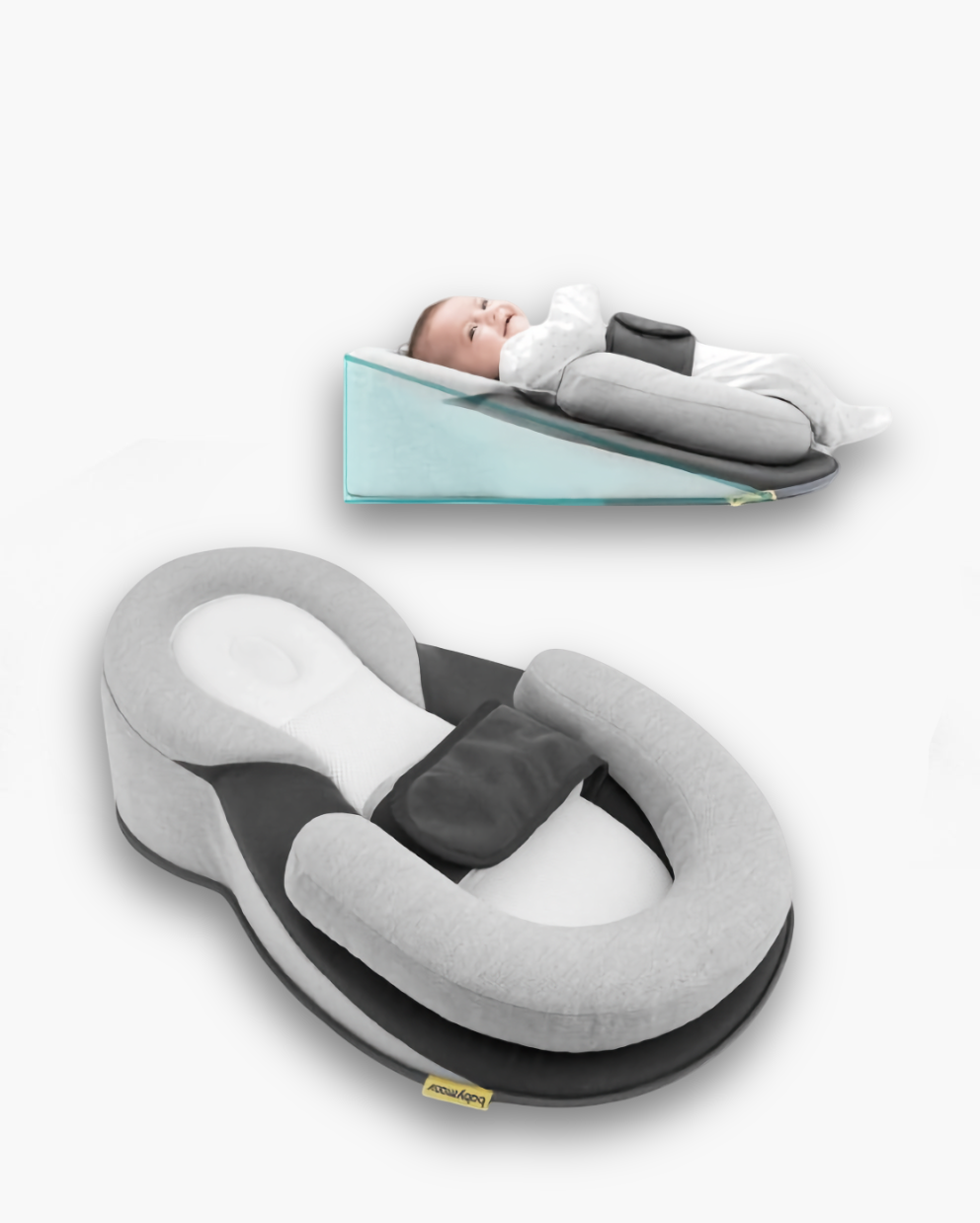 Pediatrician-Approved Baby Lounger – Stops Reflux & Colic Instantly (100% Safe & Machine Washable)