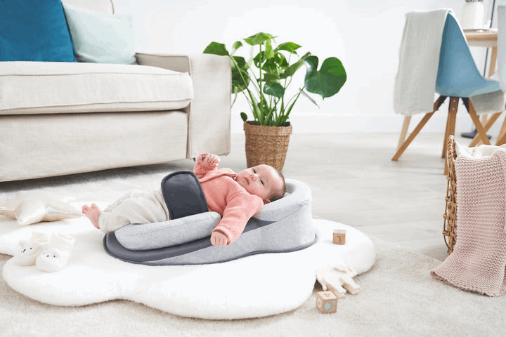 Pediatrician-Approved Baby Lounger – Stops Reflux & Colic Instantly (100% Safe & Machine Washable)