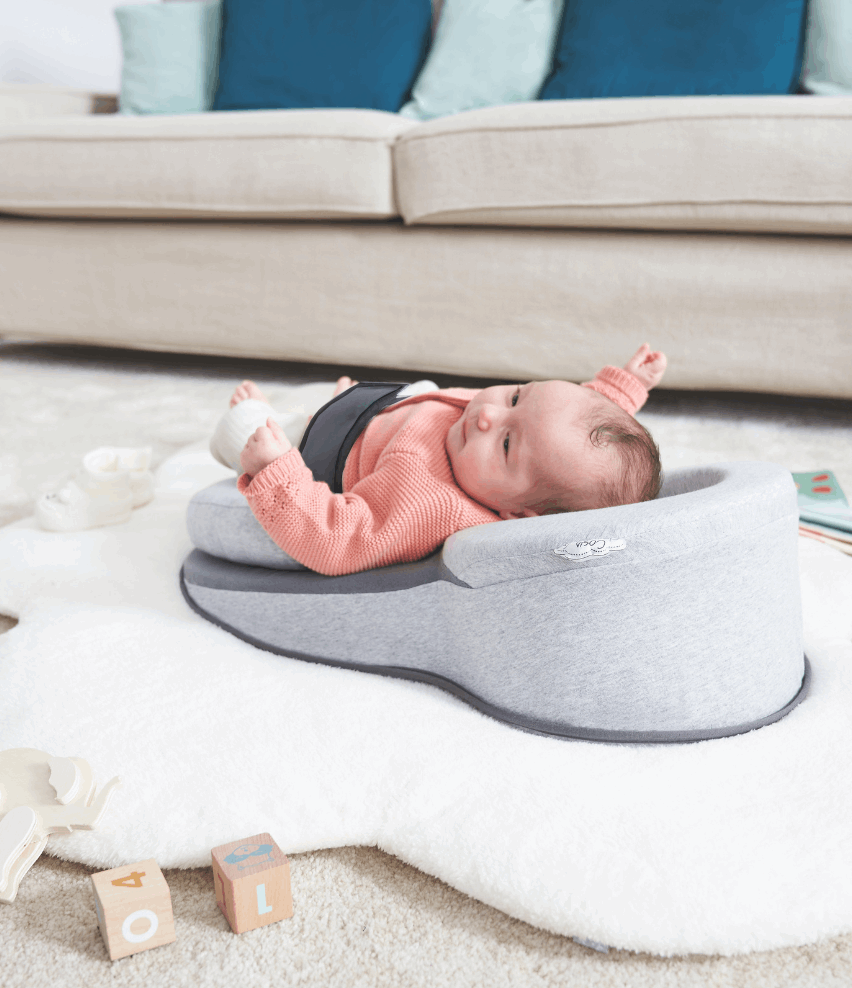 Pediatrician-Approved Baby Lounger – Stops Reflux & Colic Instantly (100% Safe & Machine Washable)