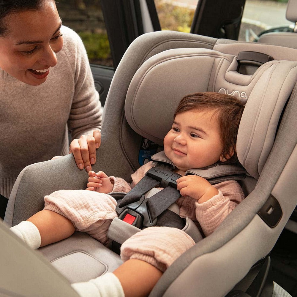 Nuna Rava Fire Retardant-Free Convertible Car Seat - Frost