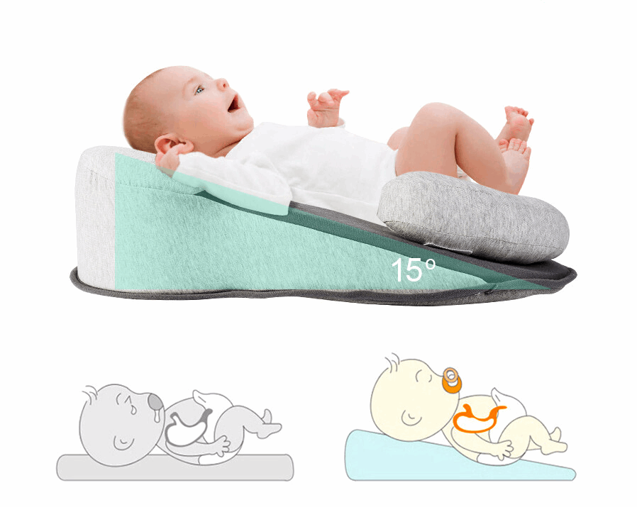 Anti-reflux verhoogde babyligstoel - Babymoov
