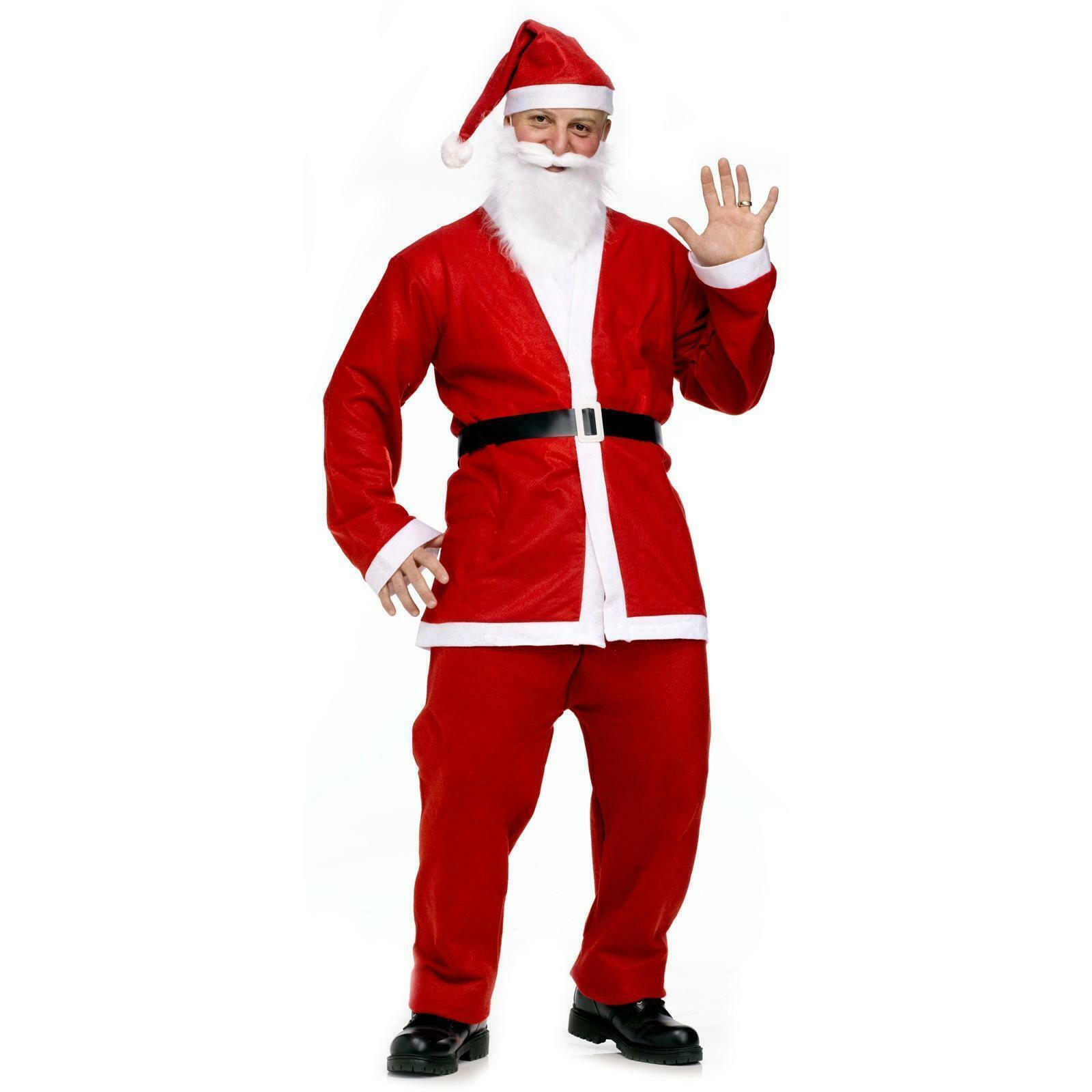 Kerstman kostuum volwassen vader