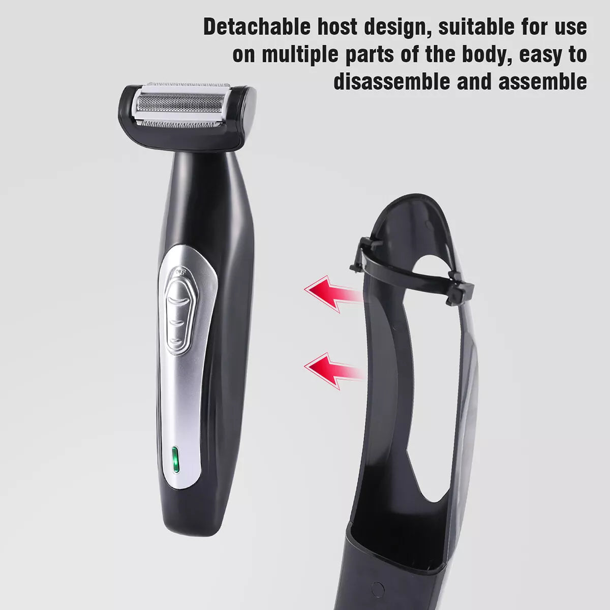 Electric Back Shaver for Men