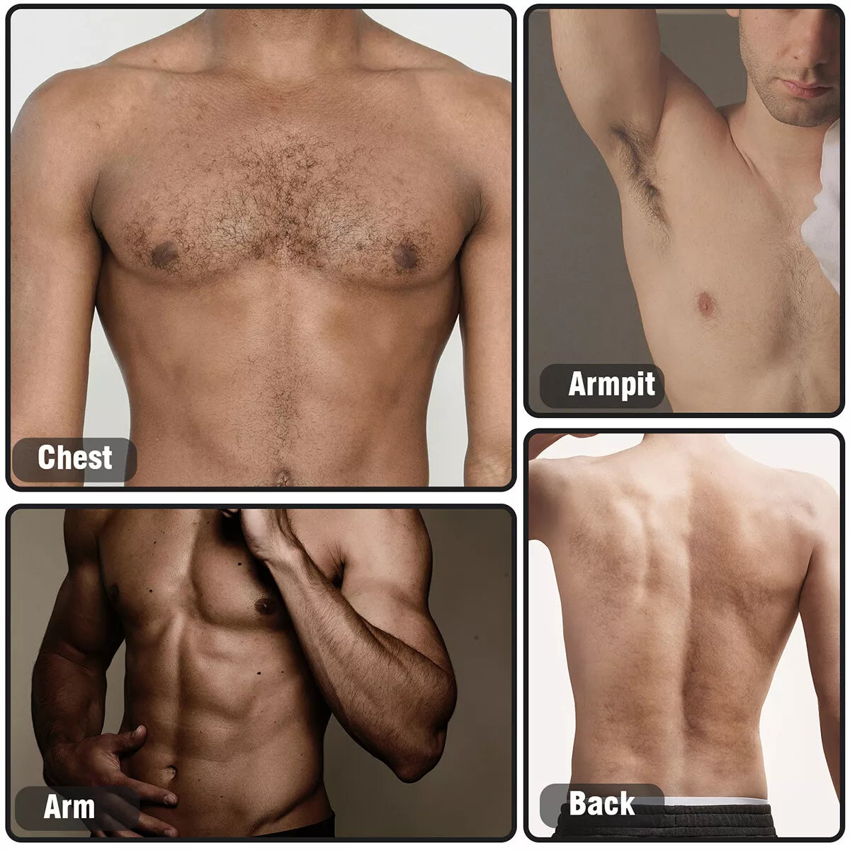 Electric Back Shaver for Men
