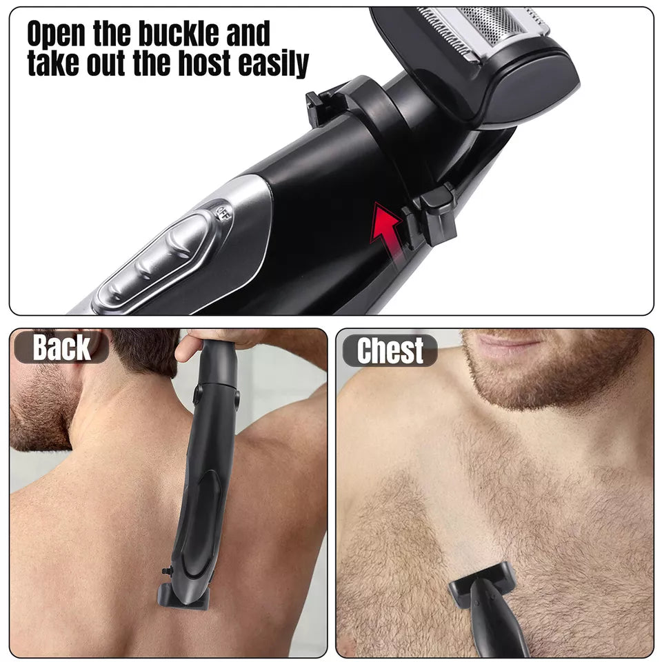 Electric Back Shaver for Men