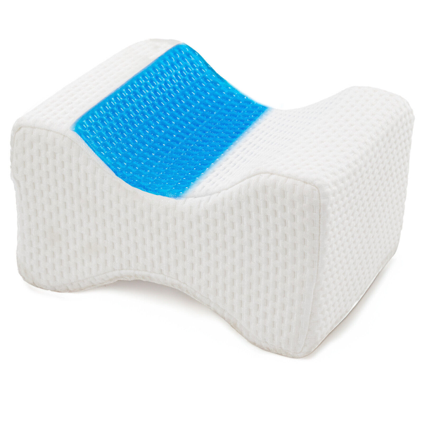 Orthopedic Knee Pillow for Sciatica, Back, Leg Pain Relief, and Pregnancy Comfort