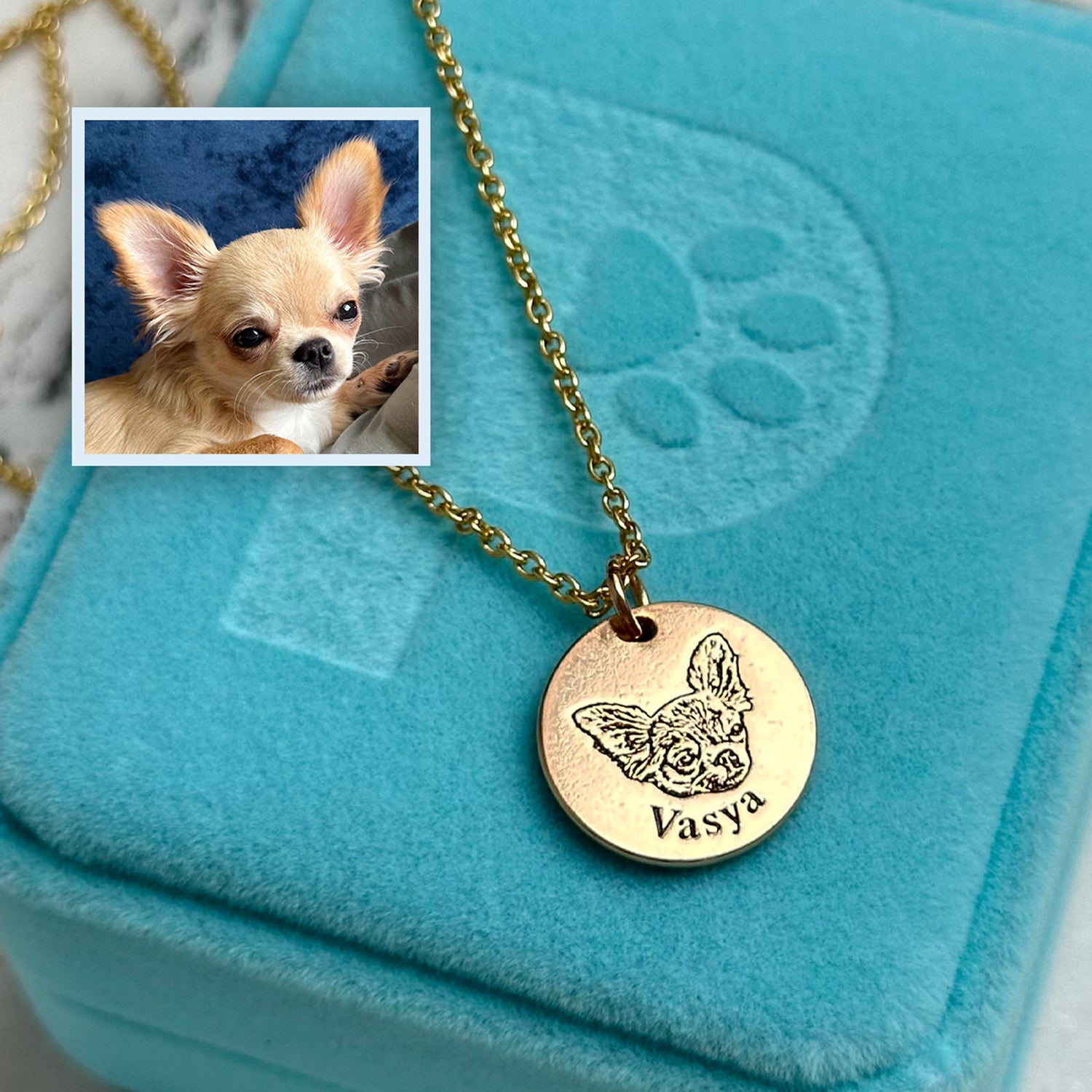 Pet Face Necklace