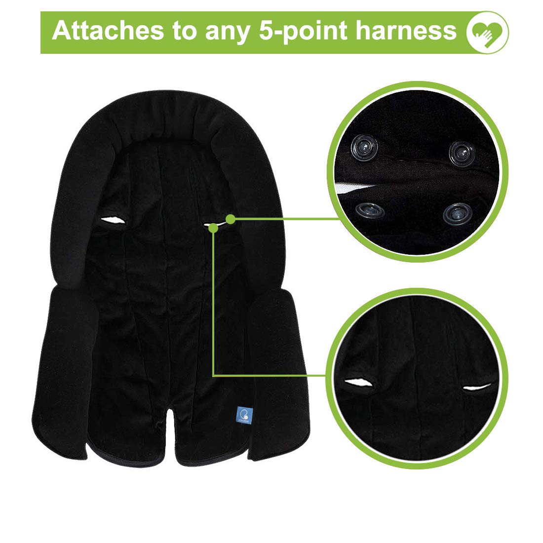 Extra Soft Car Seat Insert Cushion Pad