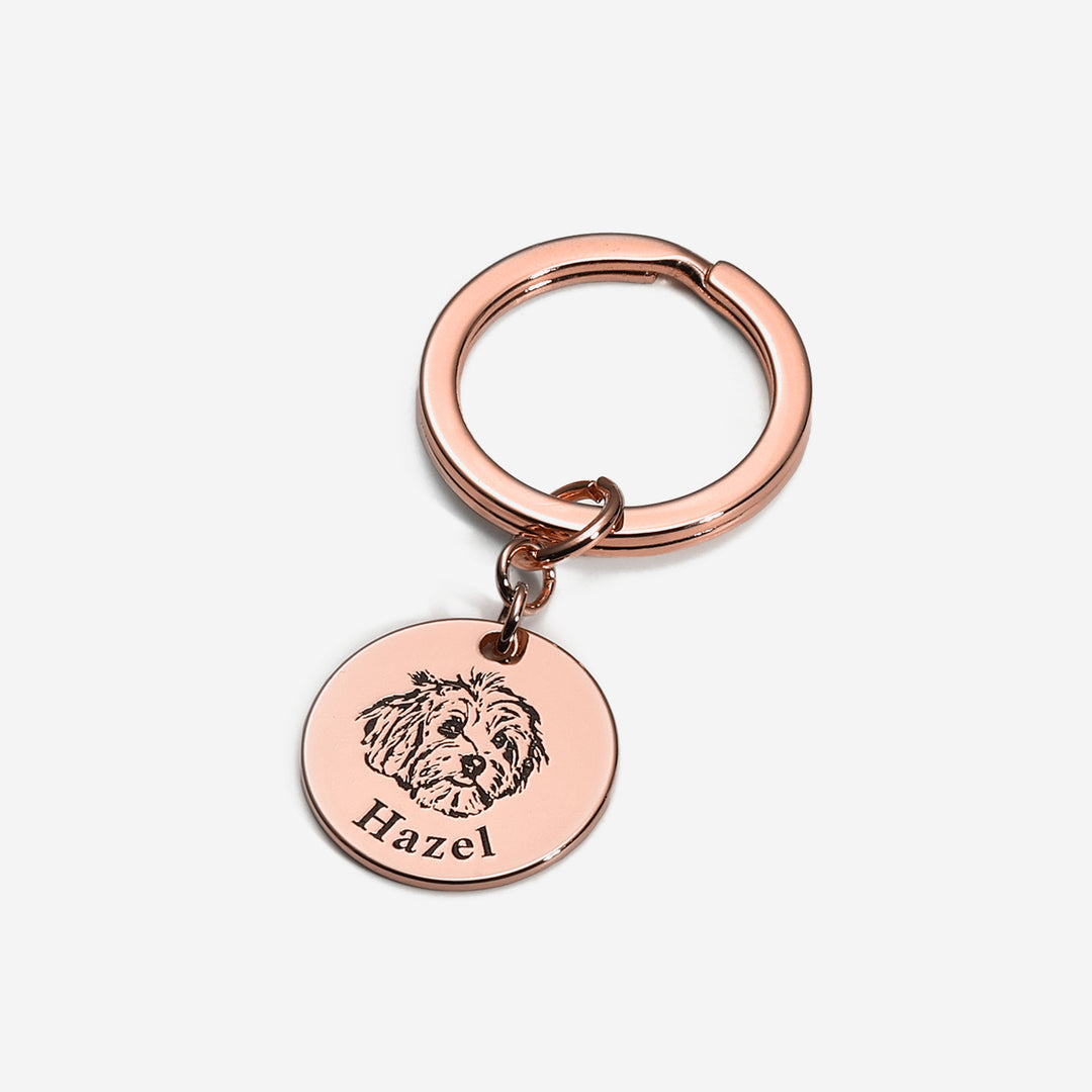 Pet Face Keychain