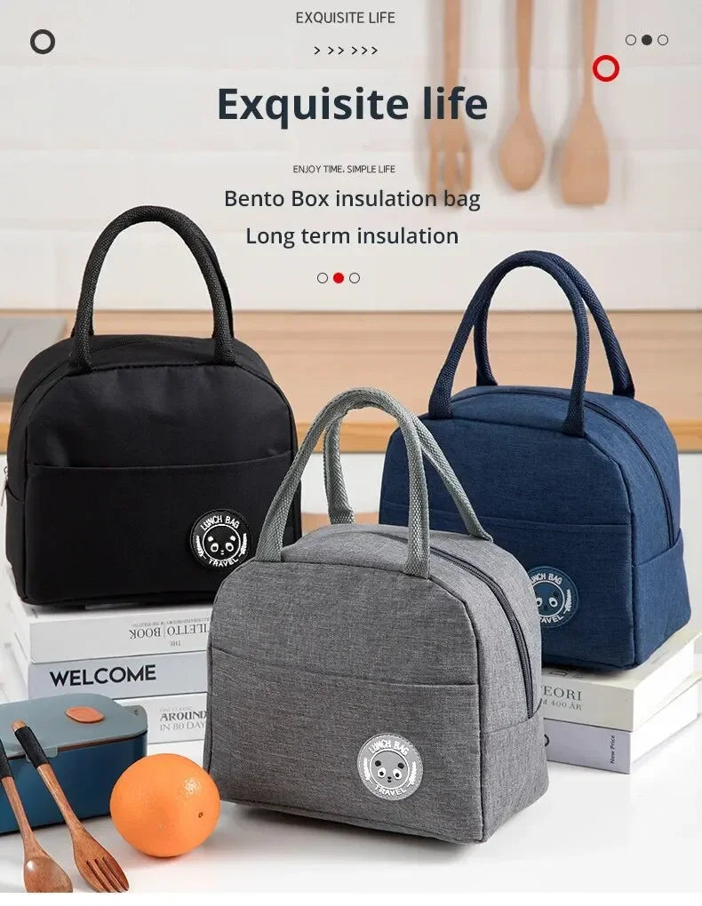 Insulated Lunch Bag – Portable Bento Meal Pack