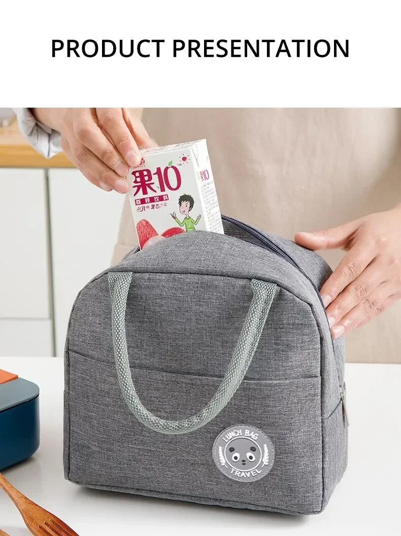 Insulated Lunch Bag – Portable Bento Meal Pack