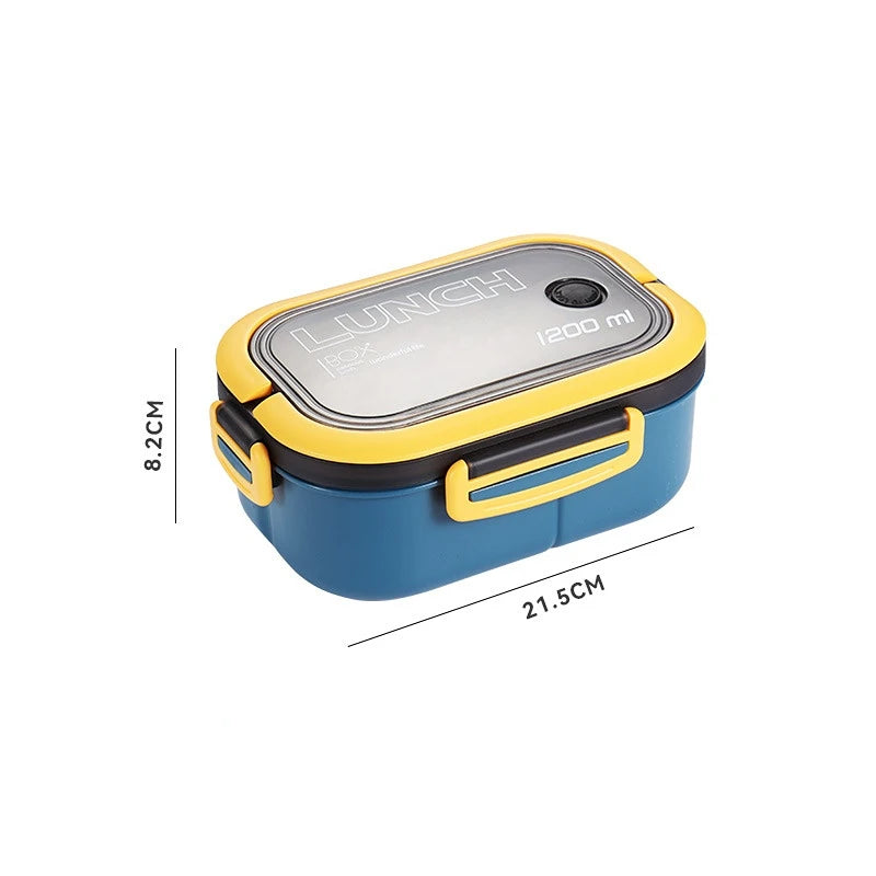 1200ML 2-Layer Bento Lunch Box