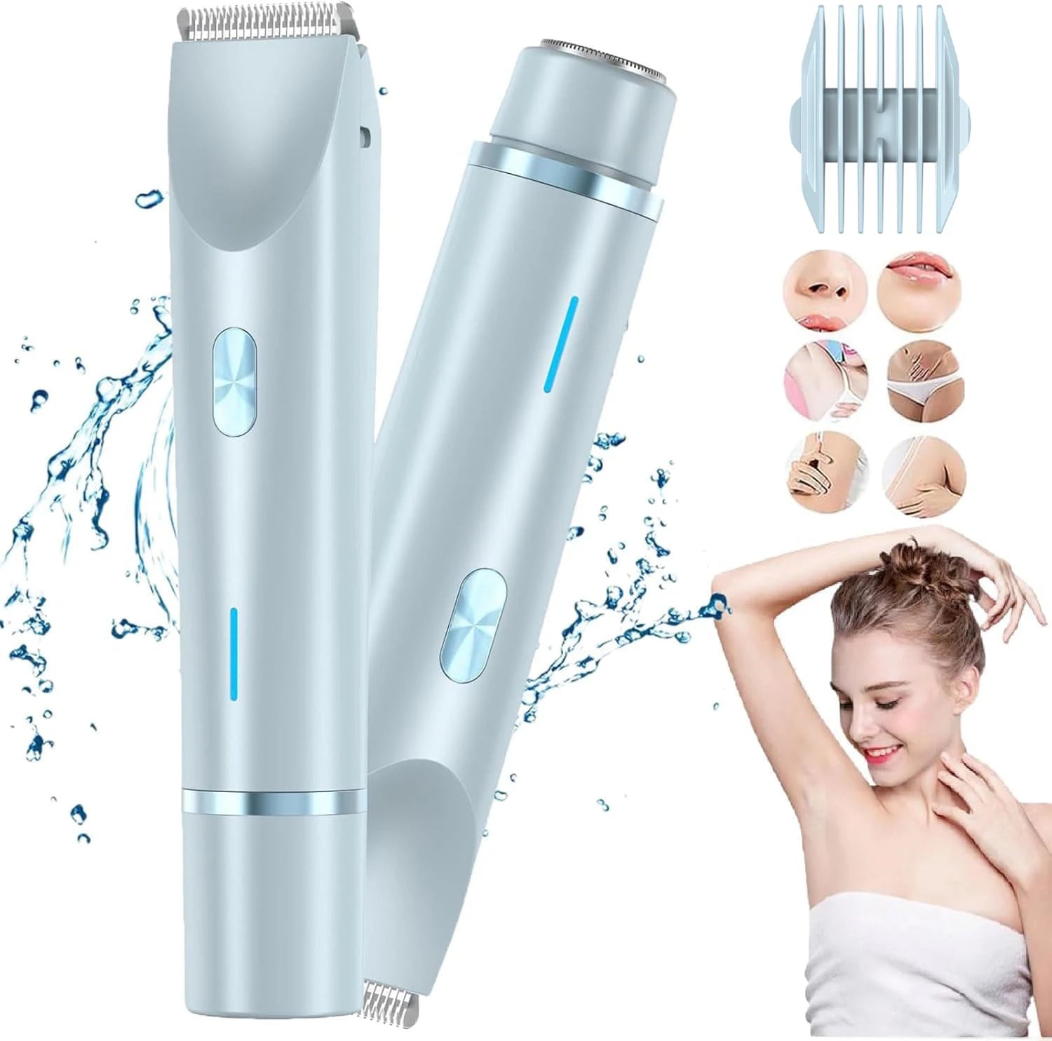 Pink Sugar Ultimate 2-in-1 Bikini Trimmer