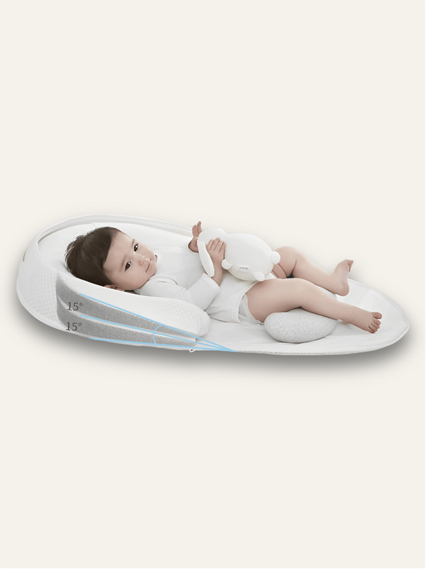 Anti-Reflux Baby Bed: Elevated Support for Better Sleep