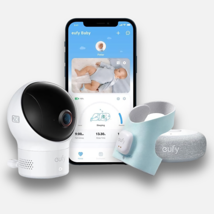 Smart S320 Sock Baby Monitor 2K Camera Track Sleep