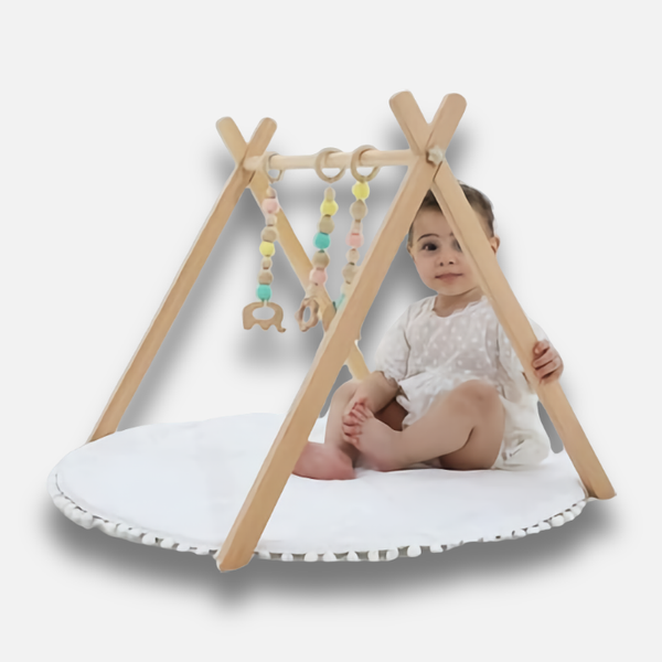 Baby Gym with Crochet Toys