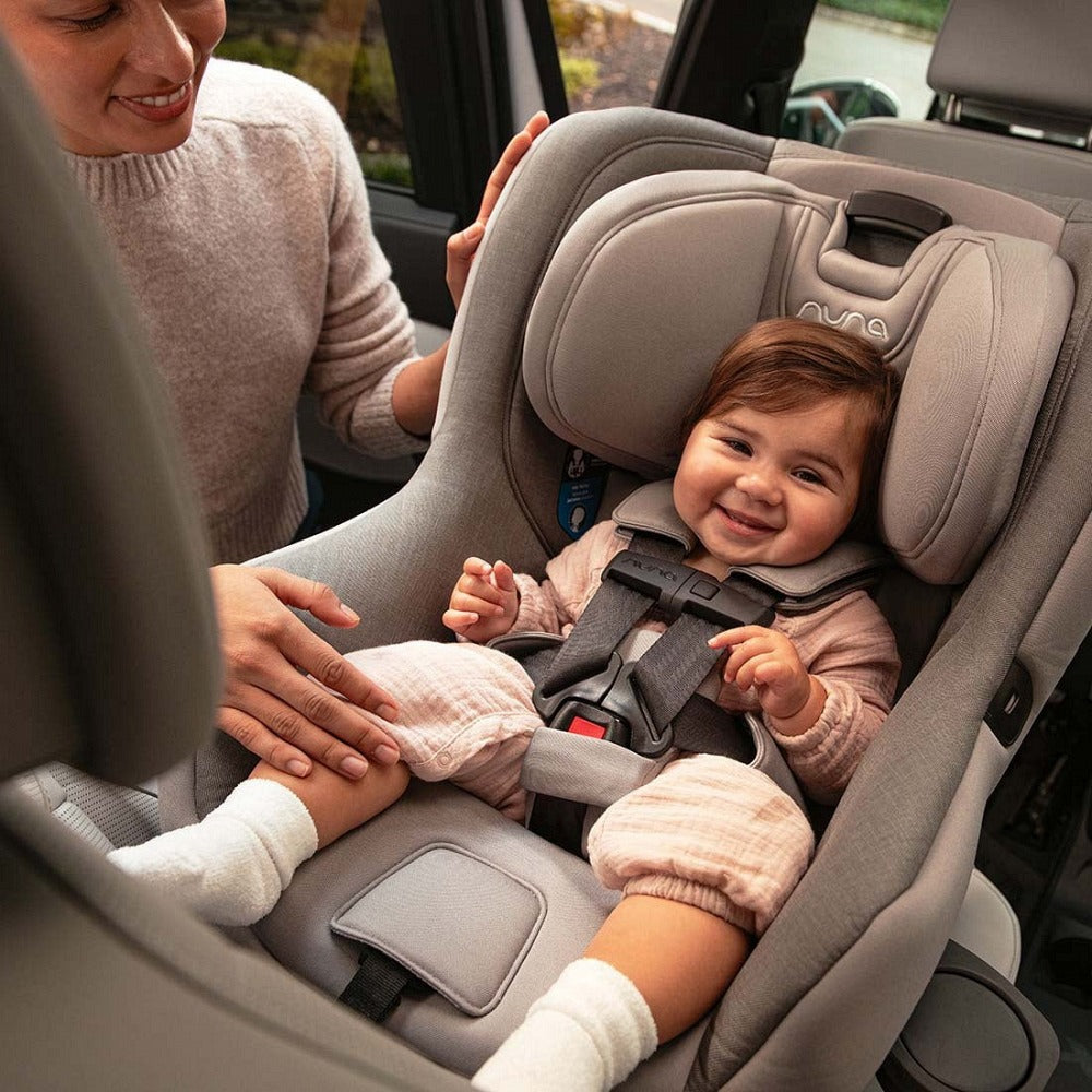 Nuna Rava Fire Retardant-Free Convertible Car Seat - Frost