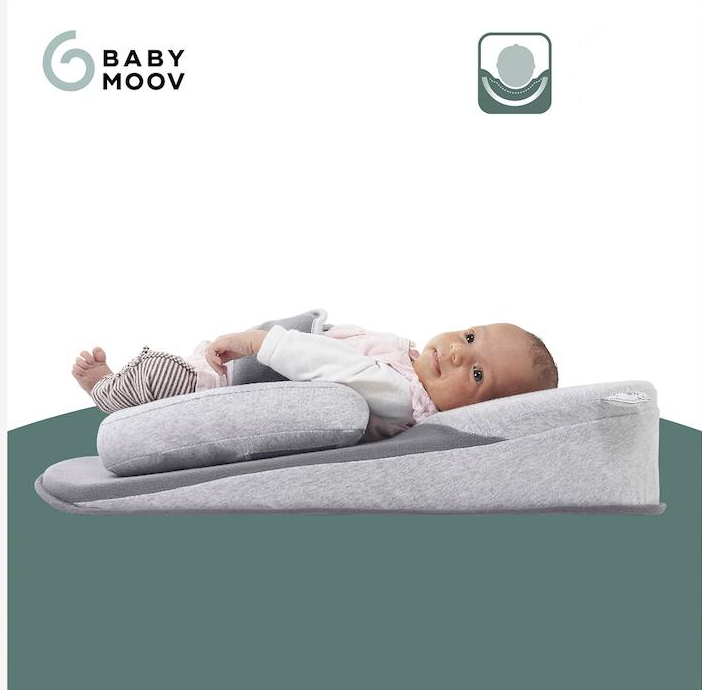 Cosydream+ Crib Wedge by BABYMOOV - light grey