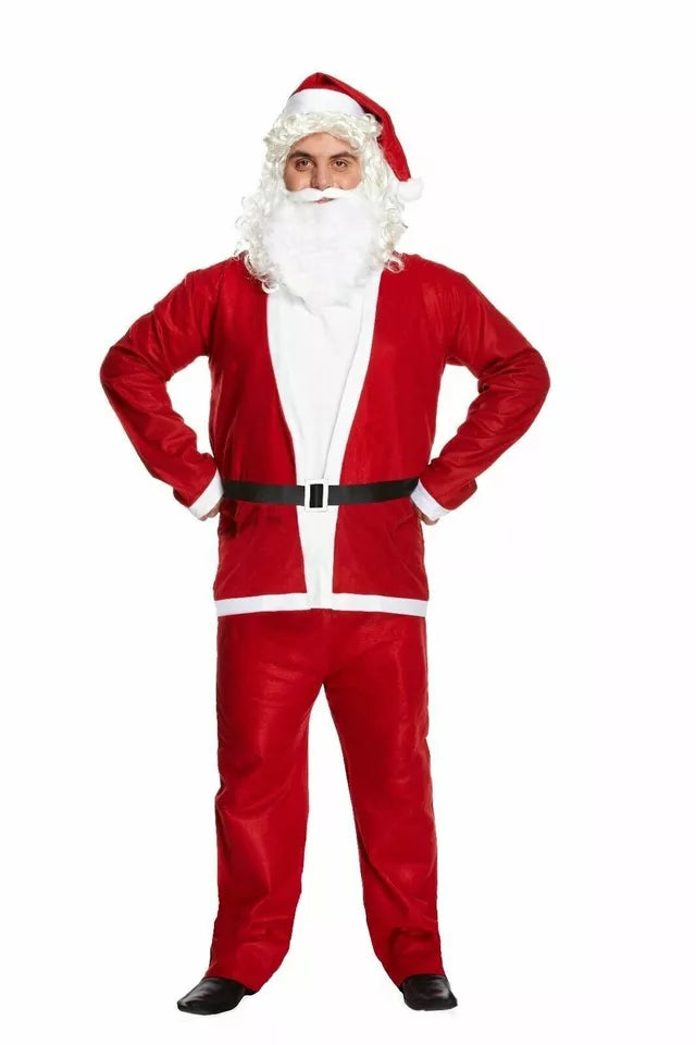 Kerstman kostuum volwassen vader